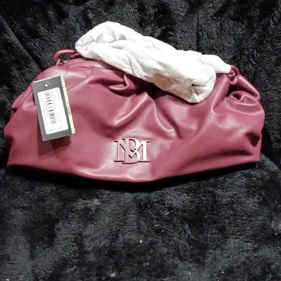 Badgley Mischka Handbags - NWT Badgley Mischka plum clutch